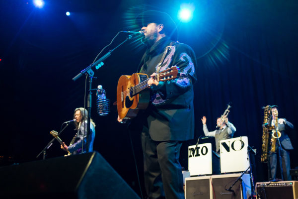 Raul Malo singing at The Moody Theater