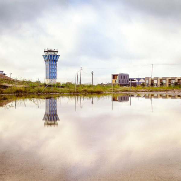Mueller Airport Control Tower (Color Photo), Austin TX