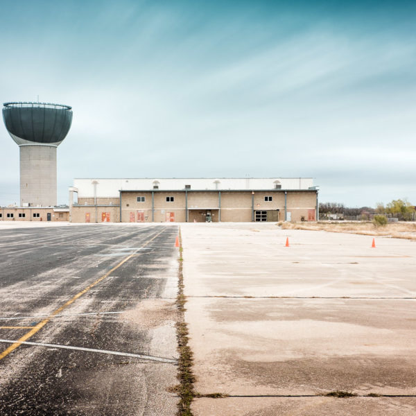 Mueller Water Tower Austin TX Color Photograph